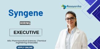 Biotech Jobs for Freshers at Syngene MSc Graduates Apply Now for the Executive Position (1)