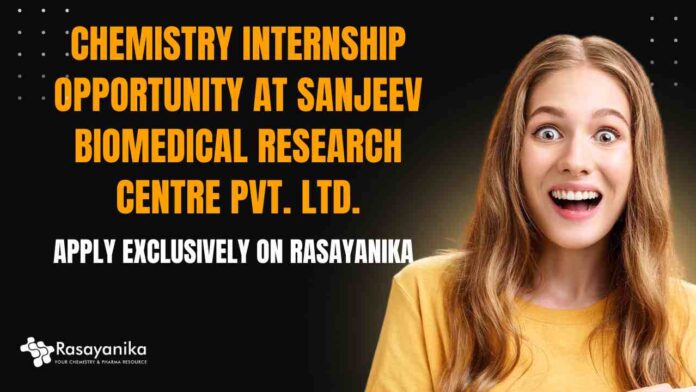 Chemistry Internship Opportunity