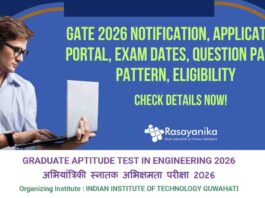 GATE 2026 Exam Dates Released
