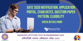 GATE 2026 Exam Dates Released