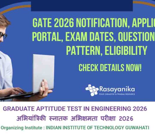 GATE 2026 Exam Dates Released