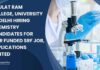 MSc Chemistry SRF Job Openings