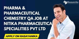 Pharma & Pharmaceutical Chemistry Jobs
