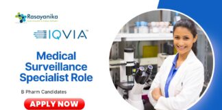 Latest Pharma Jobs at IQVIA | Apply Now for Medical Surveillance Specialist Role