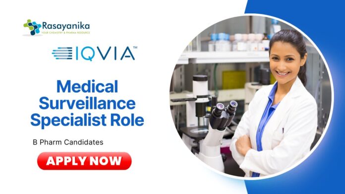 Latest Pharma Jobs at IQVIA | Apply Now for Medical Surveillance Specialist Role