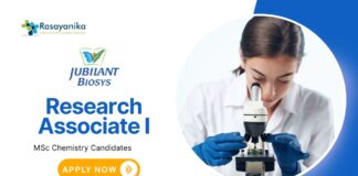 Latest MSc Analytical Chemistry Jobs at Jubliant Biosys | Apply now