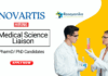 Pharma Jobs at Novartis | PharmD Graduates Apply now for the Medical Science Liaison Role