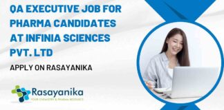 Pharma Job Openings Latest
