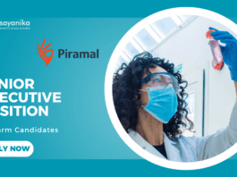 Latest B Pharm Jobs at Piramal Enterprises Limited | Apply Now for Senior Executive Position