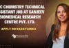 Latest Chemistry BSc Job Openings