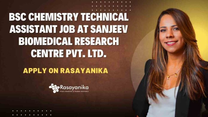 Latest Chemistry BSc Job Openings