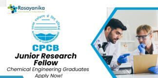 Chemical Engineering Jobs at CPCB | Apply Now For The Junior Research Fellow Role