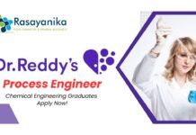 Chemical Engineering Jobs at Dr.Reddy's | Apply Now for the Process Engineer Role
