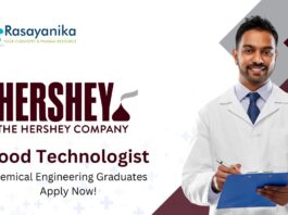 Chemical Engineering Jobs at Hershey | Apply Now For The Food Technologist Role