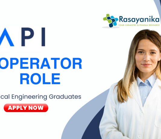 Chemical Engineering Jobs at TAPI - B. Tech Graduates Apply Now for the Operator Role (1)