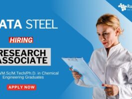 Chemical Engineering Jobs for Freshers Apply Now for the Research Associate Role at Tata Steel (2)