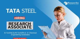 Chemical Engineering Jobs for Freshers Apply Now for the Research Associate Role at Tata Steel (2)