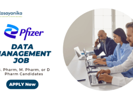 Data Management Job at Pfizer | M Pharma Candidates Apply Now