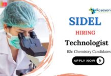 Food Technology Jobs at Sidel | BSc Chemistry Graduates Apply Now 