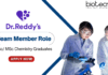 Freshers Chemistry Job at Dr. Reddy’s - BSc MSc Graduates Apply Now