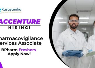 Freshers Jobs For BPharm at Accenture | Apply Now For Pharmacovigilance Services Associate Role