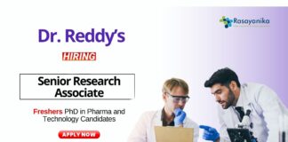 Freshers Jobs For PhD Candidates Apply Now at Dr. Reddy’s Laboratories (2)