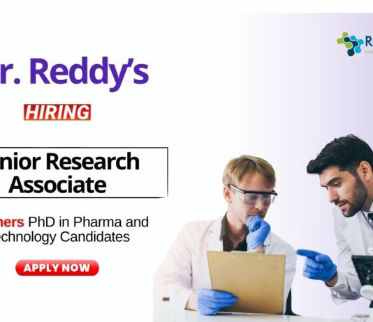 Freshers Jobs For PhD Candidates Apply Now at Dr. Reddy’s Laboratories (2)