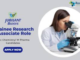 Freshers MSc Chemistry Jobs at Jubilant Biosys Ltd | Apply Now for Research Associate Role