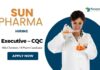 Freshers Pharma Jobs at Sun Pharmaceutical  Apply Now for the Executive – CQC Position