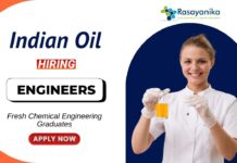 Govt Job at Indian Oil Corporation Fresh Chemical Engineering Graduates Apply