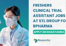 Freshers BPharma Job Openings at STL Group