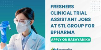 Freshers BPharma Job Openings at STL Group