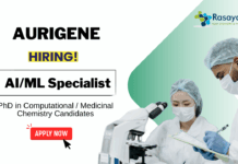 Computational Chemistry Jobs at Aurigene Pharmaceutical | PhD Medicinal Chemistry Candidates Apply Now 
