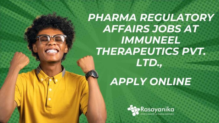 Pharmacy Job Openings at Immuneel