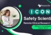Remote Clinical Research Role at ICON | Pharma Candidates Apply Now