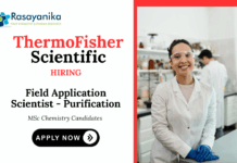 Job Vacancies at ThermoFisher Scientific | MSc Chemistry Candidates Apply Now 