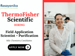 Job Vacancies at ThermoFisher Scientific | MSc Chemistry Candidates Apply Now 