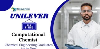 Jobs for Chemical Engineers | Apply Now for the Computational Chemist Role at Unilever