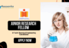 Junior Research Fellow At IIT Hyderabad | B Tech Chemical Engineering Candidates Apply Now