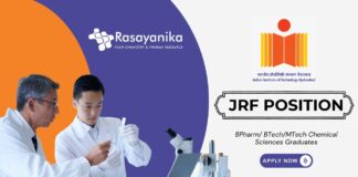 Junior Research Fellow Position at IIT Hyderabad BPharm Graduates Apply Now
