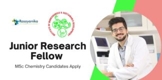 Junior Research Fellow at IBSD | MSc Chemistry Candidates Apply Now