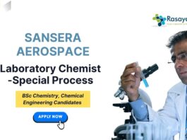 Laboratory Chemist Job Role at Sansera Aerospace | BSc Chemistry Graduates Apply Now