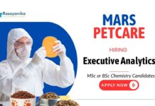 Latest Chemistry Jobs at Mars Petcare Apply Now for Executive Analytics Position