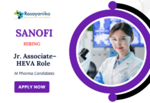 Latest Pharma Data Analysis Jobs at Sanofi | Apply Now for Jr. Associate – HEVA Role