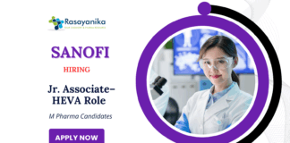 Latest Pharma Data Analysis Jobs at Sanofi | Apply Now for Jr. Associate – HEVA Role