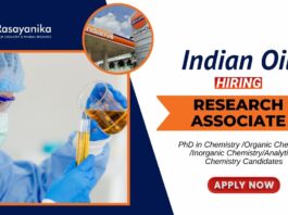 Latest Job at IndianOil R&D Centre PhD Chemistry Candidates Apply Now for the Research Associate Position (3)