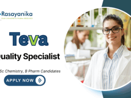 Latest Pharma Graduate Jobs at Teva | Apply Now for Quality Specialist Role