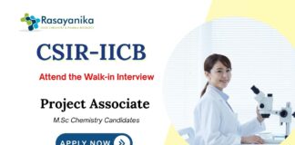 Latest Organic Chemistry Jobs at IICB | Apply Now for Project Associate Position