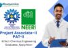 Latest Project Associate Jobs at CSIR-NEERI | M.Tech Chemical Engineering Candidates Apply Now