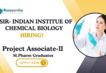 Latest Project Associate Jobs at IICB | M.Pharm Graduates Apply Now